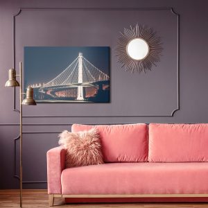 Peinture sur toile Pont De Nuit – Image 4