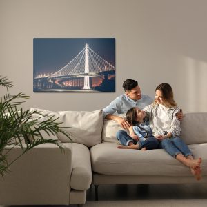 Peinture sur toile Pont De Nuit – Image 7
