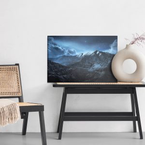 Peinture sur toile Paysage De Montagne Pittoresque La Nuit – Image 6