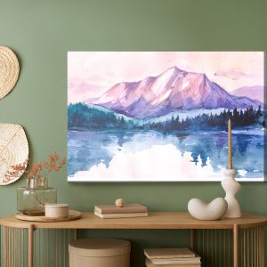 Peinture sur toile Paysage De Montagne Pittoresque – Image 5