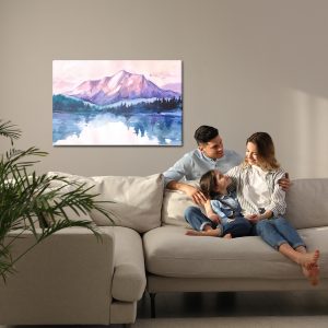 Peinture sur toile Paysage De Montagne Pittoresque – Image 7