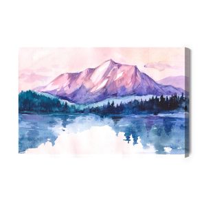 Peinture sur toile Paysage De Montagne Pittoresque – Image 2