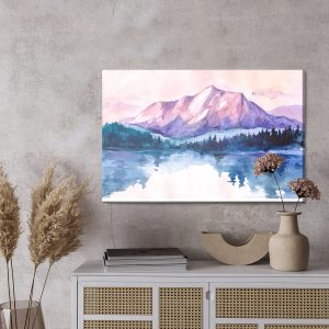 Peinture sur toile Paysage De Montagne Pittoresque – Image 3