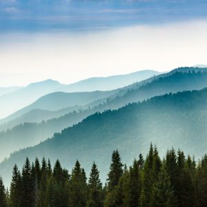 Peinture sur toile Paysage De Montagne 3D Majestueux – Image 1