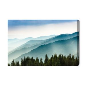 Peinture sur toile Paysage De Montagne 3D Majestueux – Image 2