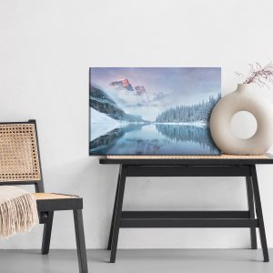 Peinture sur toile Paysage De Montagne D'hiver 3D – Image 6