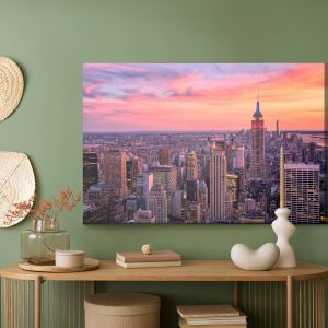 Peinture sur toile Panorama De La Ville De New York – Image 5