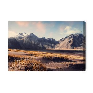 Peinture sur toile Montagne De Vestrahorn En Islande – Image 2