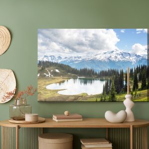 Peinture sur toile Glacier Peak Stratovolcan – Image 5