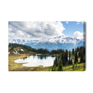 Peinture sur toile Glacier Peak Stratovolcan – Image 2