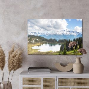 Peinture sur toile Glacier Peak Stratovolcan – Image 3