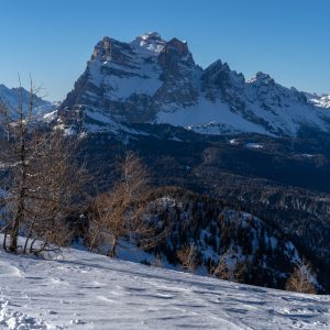 Peinture sur toile Paysage De Montagne 3D D'hiver – Image 1