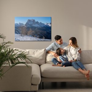 Peinture sur toile Paysage De Montagne 3D D'hiver – Image 7