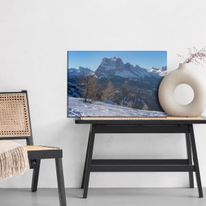 Peinture sur toile Paysage De Montagne 3D D'hiver – Image 6