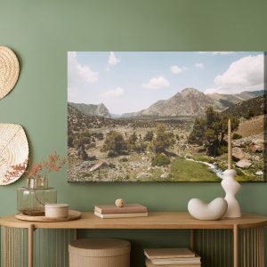 Peinture sur toile Beau Paysage De Montagne 3D – Image 5