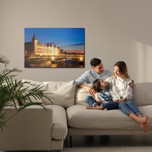 Peinture sur toile Paris Le Soir – Image 7