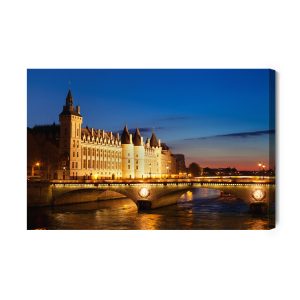 Peinture sur toile Paris Le Soir – Image 2