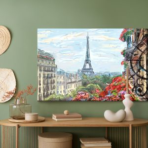 Peinture sur toile Paris Dessiné – Image 5