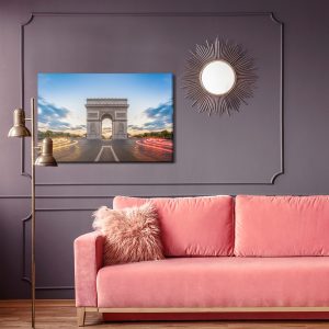 Peinture sur toile Arc De Triomphe Le Soir – Image 4