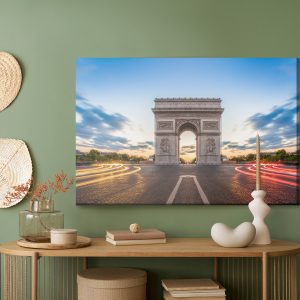 Peinture sur toile Arc De Triomphe Le Soir – Image 5
