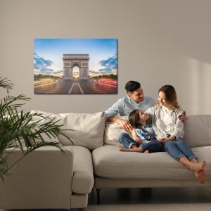 Peinture sur toile Arc De Triomphe Le Soir – Image 7