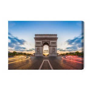 Peinture sur toile Arc De Triomphe Le Soir – Image 2