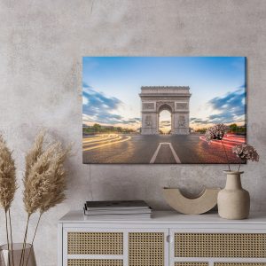 Peinture sur toile Arc De Triomphe Le Soir – Image 3