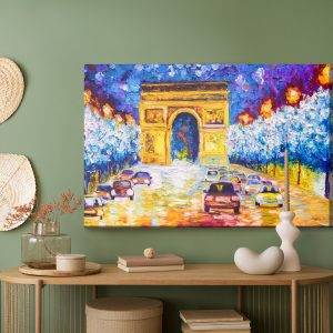 Peinture sur toile Arc De Triomphe Tel Que Peint – Image 5