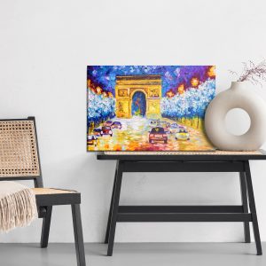 Peinture sur toile Arc De Triomphe Tel Que Peint – Image 6