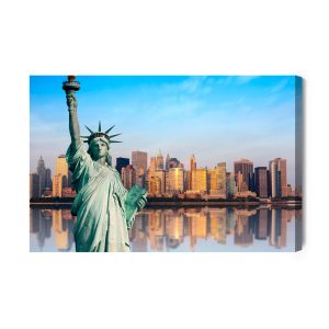 Peinture sur toile Statue De La Liberté À New York – Image 2