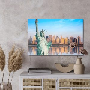 Peinture sur toile Statue De La Liberté À New York – Image 3