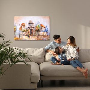 Peinture sur toile Les Rues De Paris Peintes – Image 7