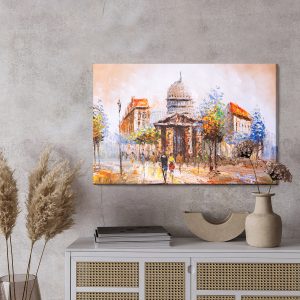 Peinture sur toile Les Rues De Paris Peintes – Image 3