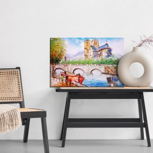 Peinture sur toile Seine À Paris – Image 6