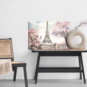 Peinture sur toile Photo Romantique De Paris – Image 6