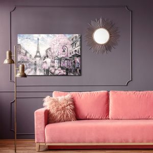 Peinture sur toile Poussettes Dans Les Rues De Paris – Image 4