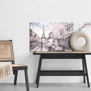 Peinture sur toile Poussettes Dans Les Rues De Paris – Image 6