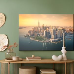 Peinture sur toile Panorama De Manhattan – Image 5