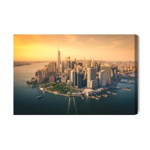 Peinture sur toile Panorama De Manhattan – Image 2