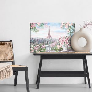 Peinture sur toile Vue Depuis Le Balcon De La Tour Eiffel – Image 6