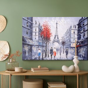 Peinture sur toile Construction Parisienne – Image 5