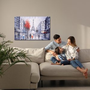 Peinture sur toile Construction Parisienne – Image 7