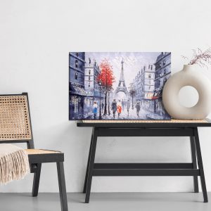 Peinture sur toile Construction Parisienne – Image 6