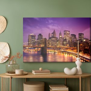 Peinture sur toile New York La Nuit – Image 5