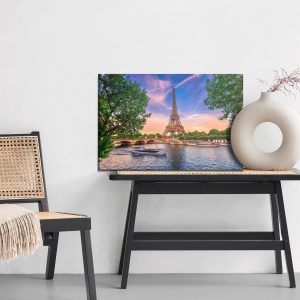 Peinture sur toile Vue Sur La Seine Et La Tour Eiffel – Image 6