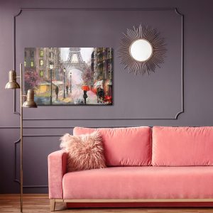 Peinture sur toile Un Jour De Pluie À Paris – Image 4