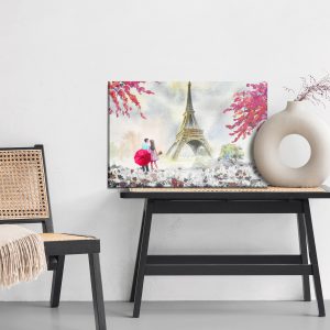 Peinture sur toile Amoureux De La Tour Eiffel – Image 6