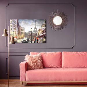 Peinture sur toile Un Jour Nuageux À Paris – Image 4