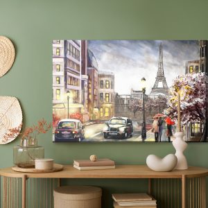 Peinture sur toile Un Jour Nuageux À Paris – Image 5