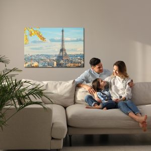 Peinture sur toile Panorama Parisien – Image 7